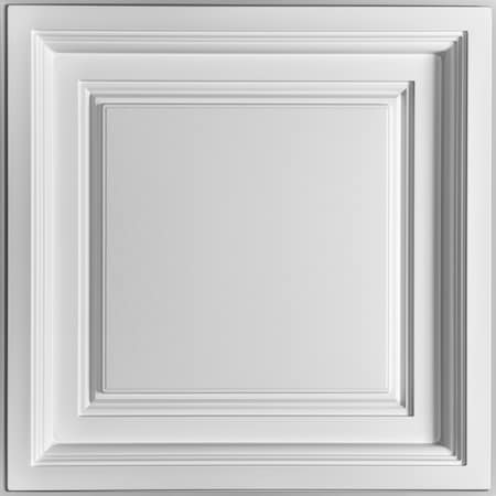 Ceilume Westminster 2ft x 2ft White Ceiling Tile V1-WEST-22WTO